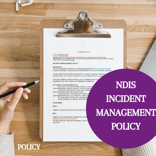 Incident Management Policy Template