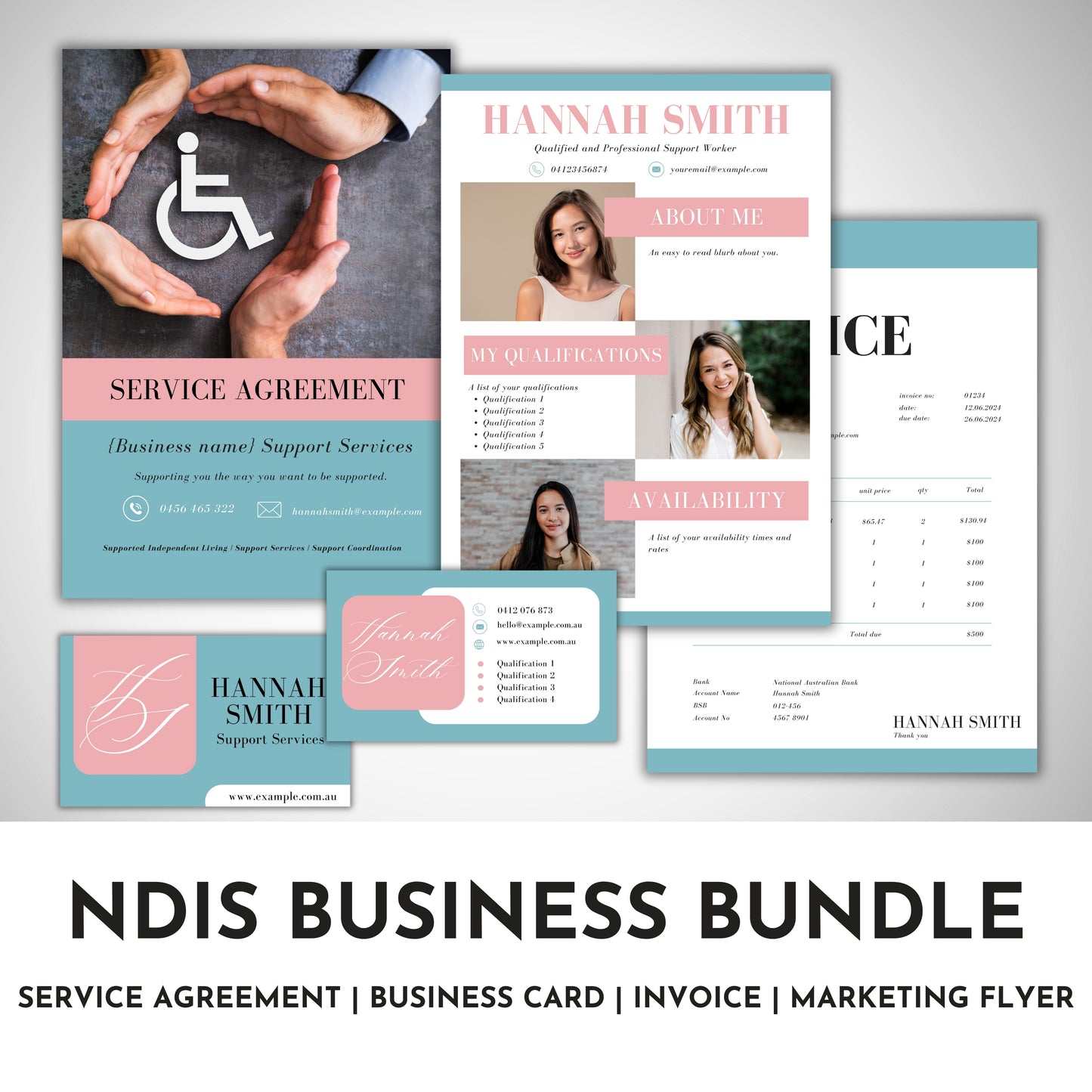 PASTEL Business Design Bundle Template