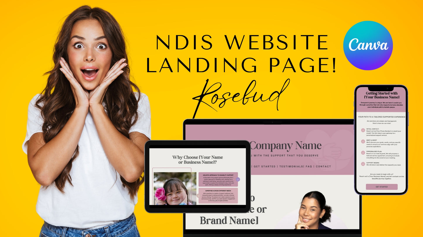 Rosebud Landing Page