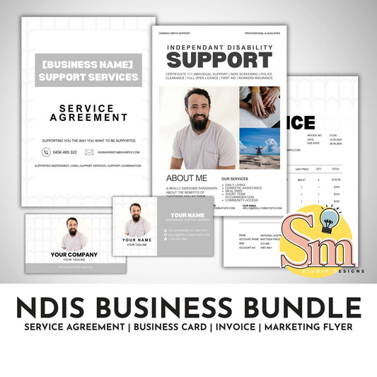 MODERN MINIMALIST Business Design Bundle Template