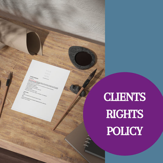 Clients Rights Policy Template