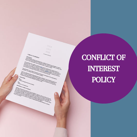 Conflict of Interest Policy Template